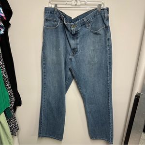 Men's Carhartt Relaxed Fit Blue Jeans Size 38x32